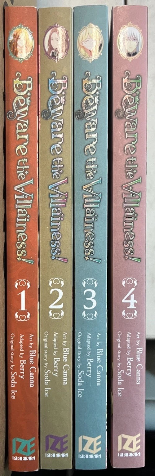 Beware the Villainess! 1-4 Manga English New (4 Books)