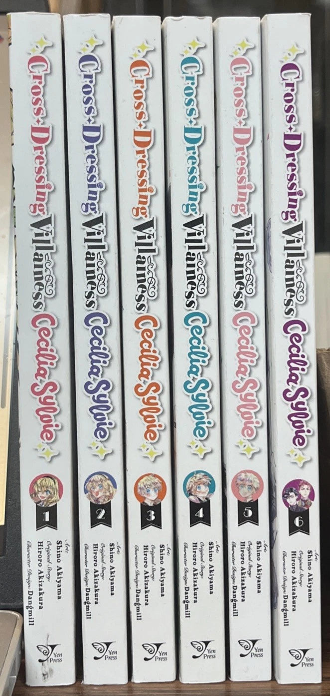 Cross-Dressing Villainess Cecilia Sylvie Vol. 1-6 New English Manga 10