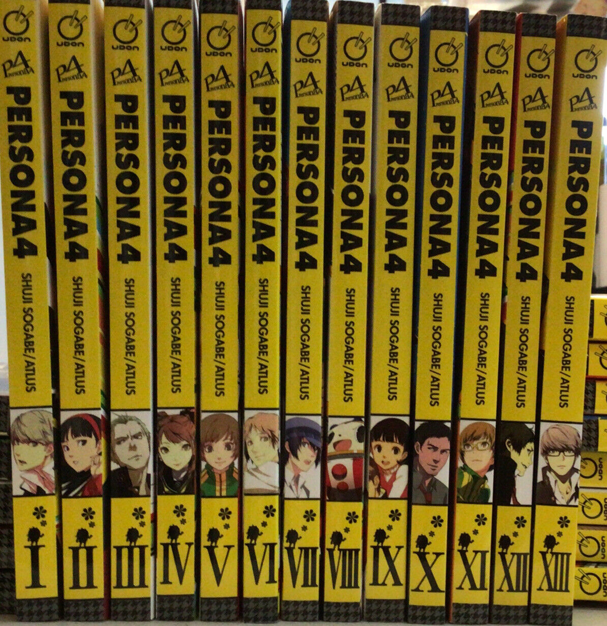 Persona 4 Manga Complete Set