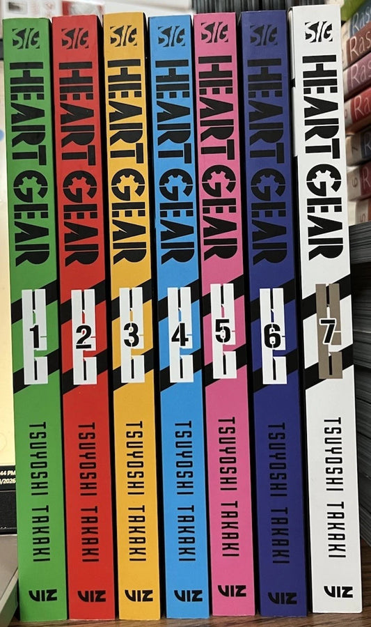 Heart Gear 1-7 Manga English New 10