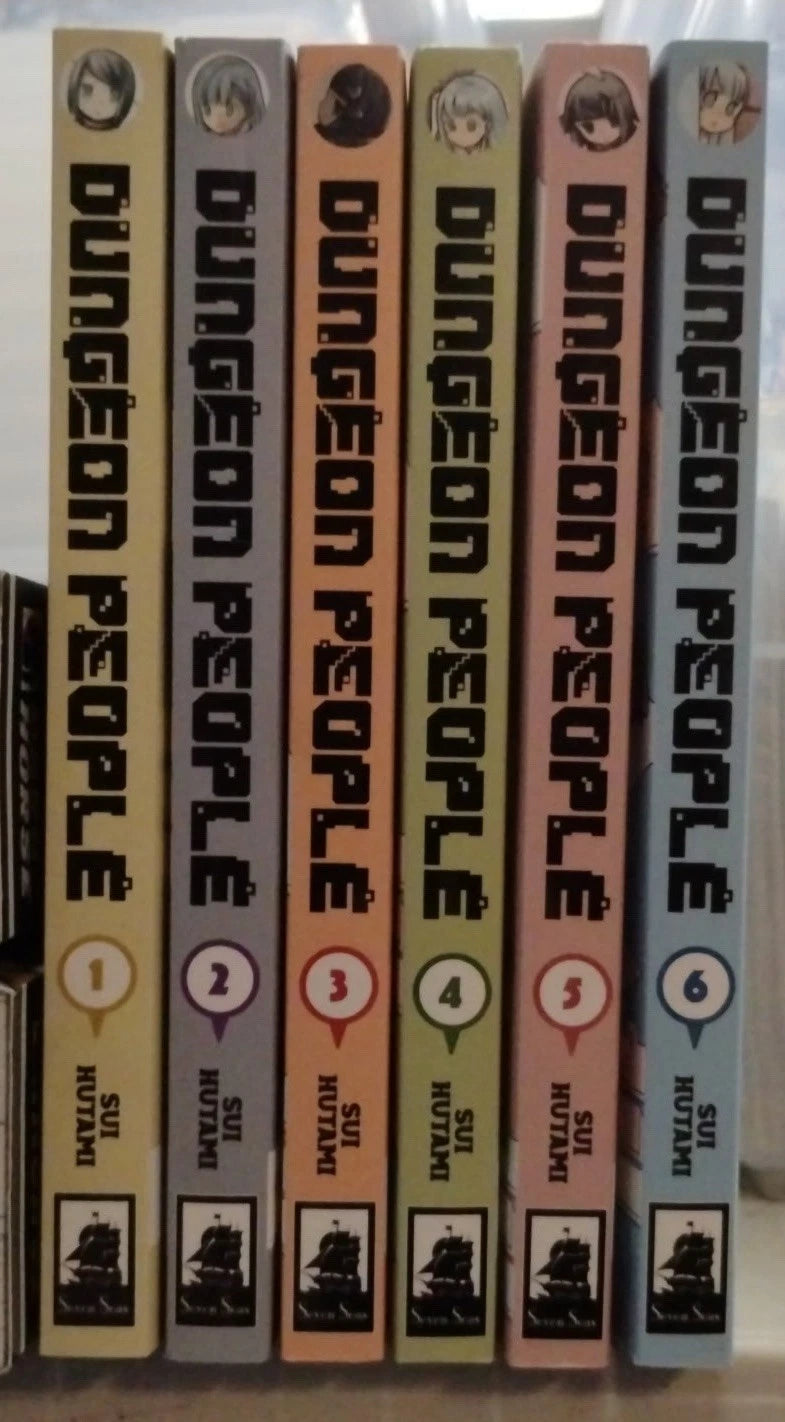 Dungeon People Vol. 1-6 Manga English New Seven Seas 6 Books 10