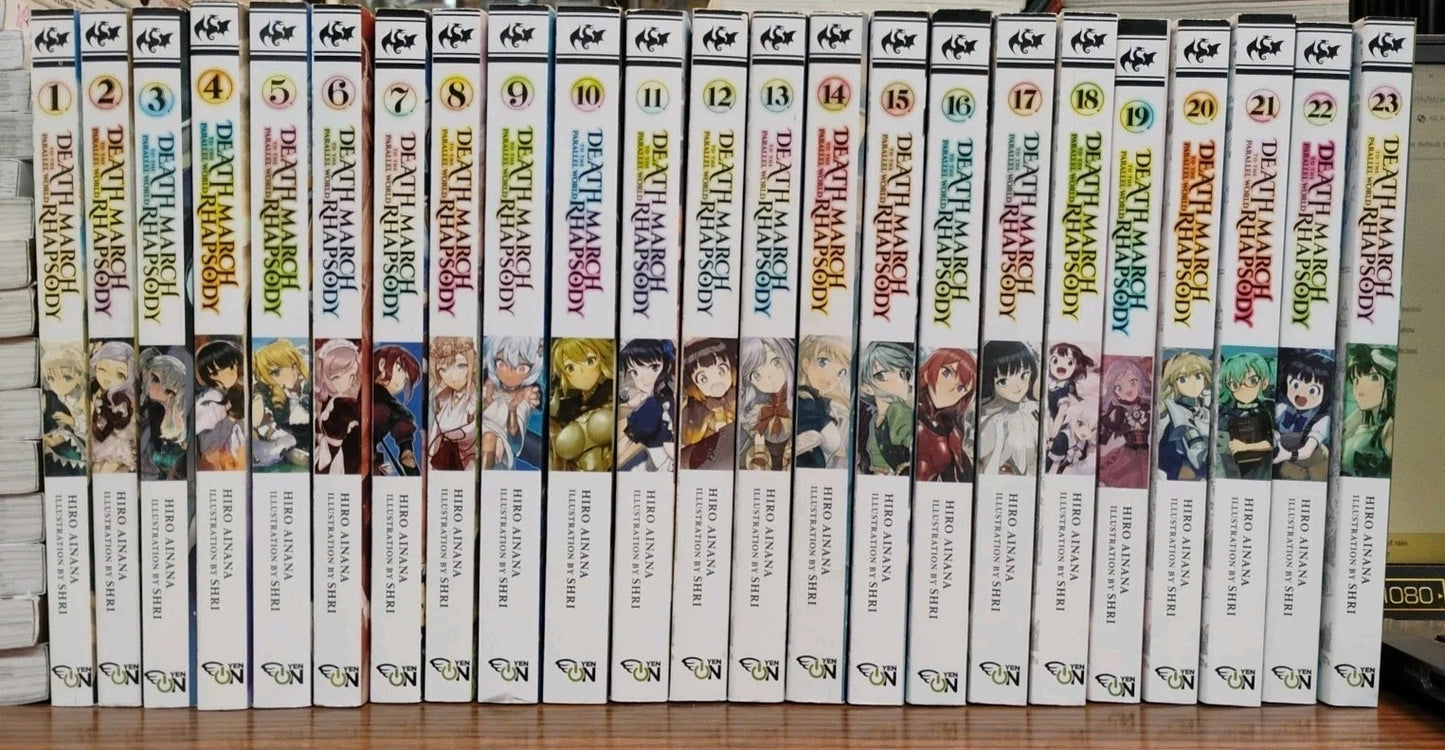 Death March To The Parallel World Rhapsody 1-23 Novel English New 10
