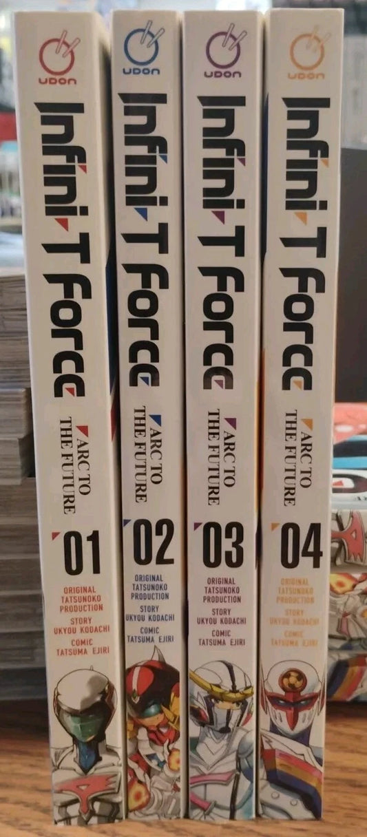 Infini-T Force 1-4 Manga English New 10