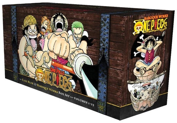 One Piece Manga Box Set 1-4 Vol 1-90 New English 4 boxes 15
