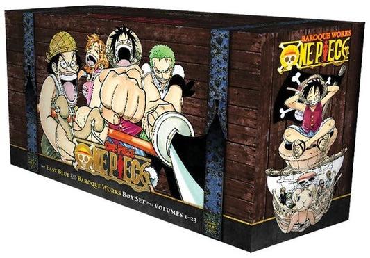 One Piece Manga Box Set 1-4 Vol 1-90 New English 4 boxes 15