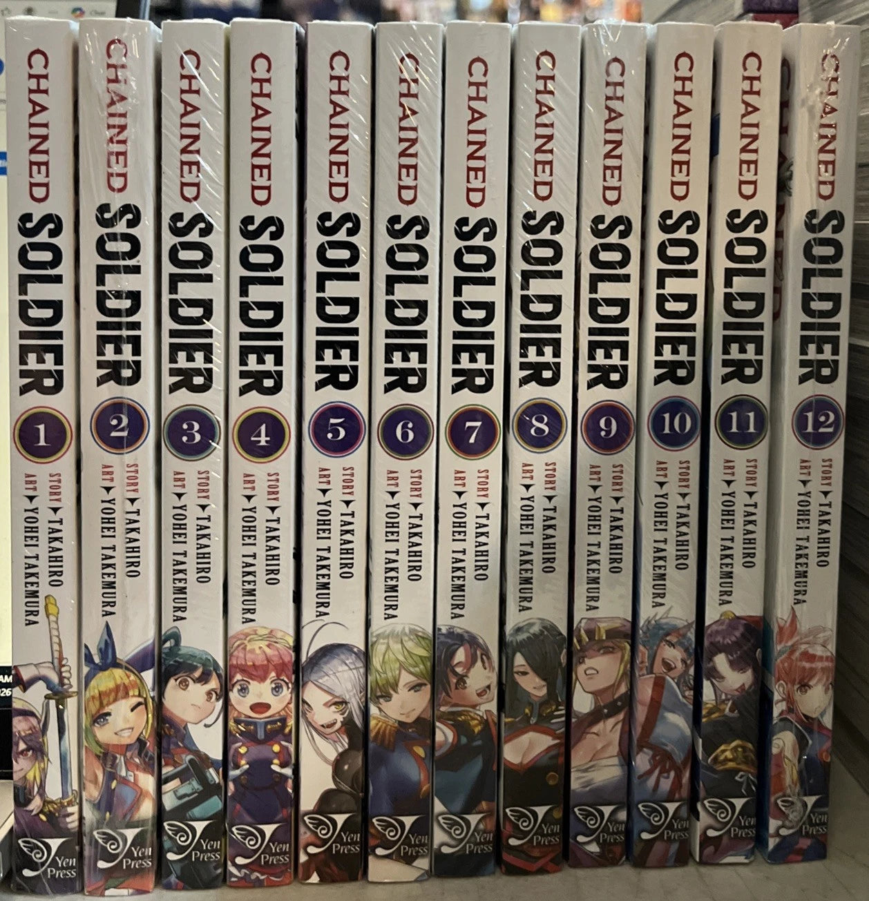 Chained Soldier 1-12 Manga English New 10
