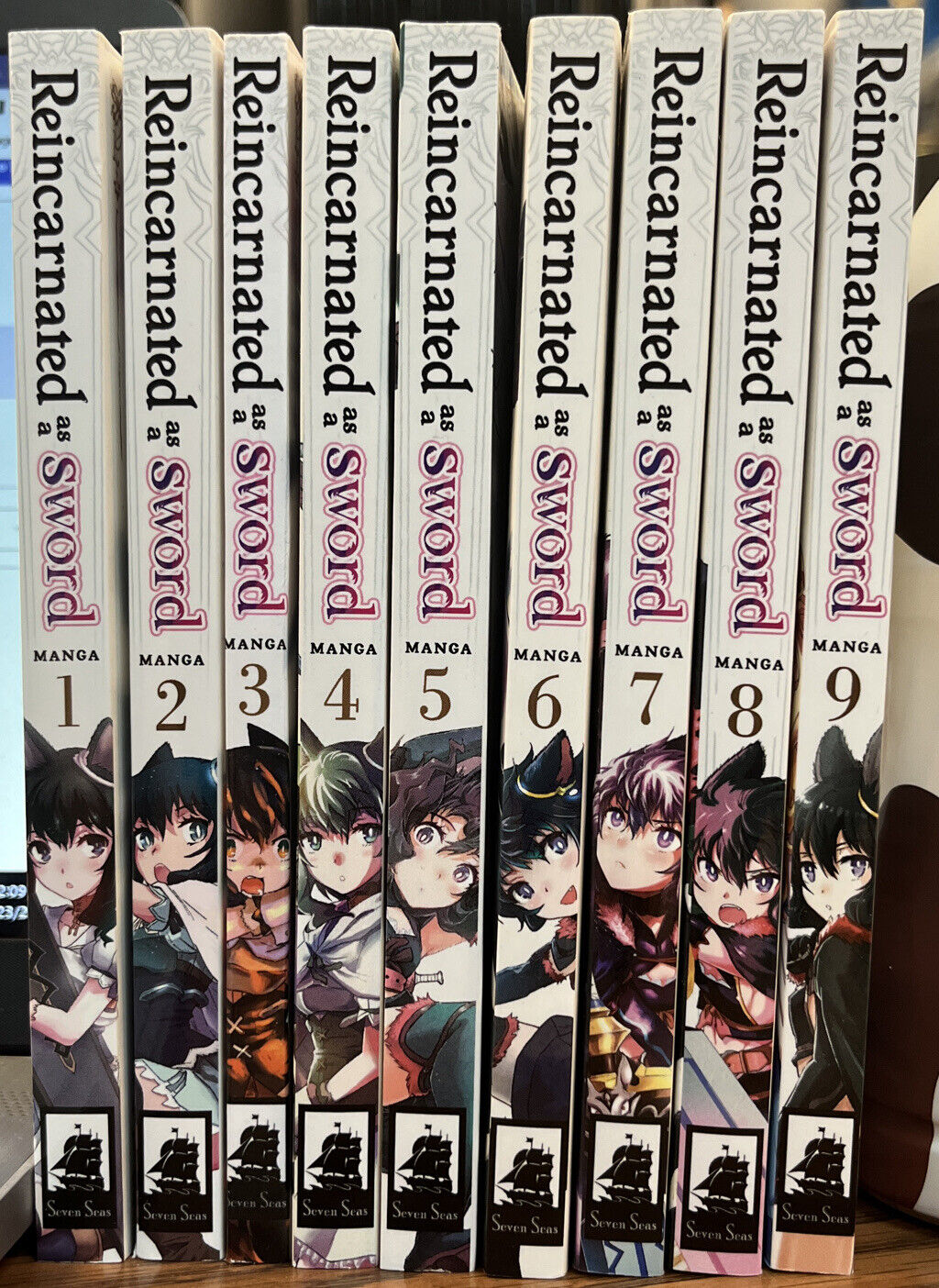 Reincarnated as a Sword Manga Collection (v1 - 9)