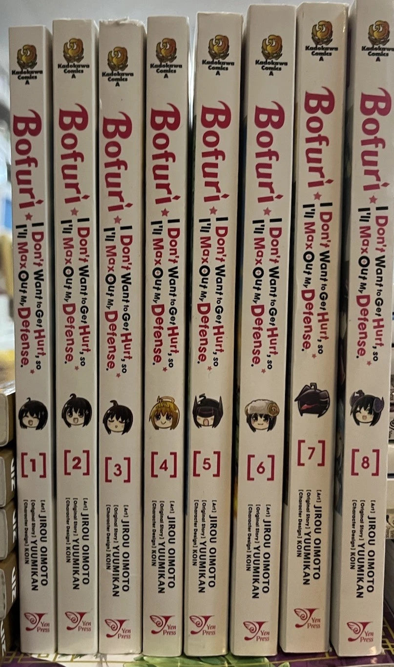 Bofuri I Dont Want To Get Hurt, So I'll Max Out My Defense 1-8 Manga Eng New 10