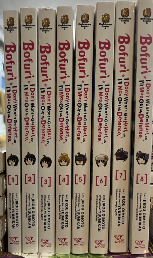 Bofuri I Dont Want To Get Hurt, So I'll Max Out My Defense 1-8 Manga Eng New 10