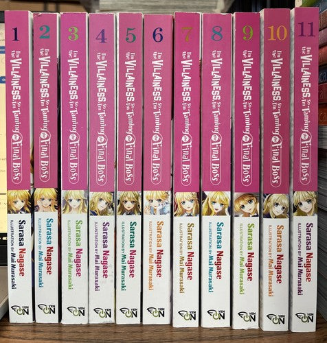 I'm the Villainess, So I'm Taming the Final Boss 1-11 Light Novel English 10