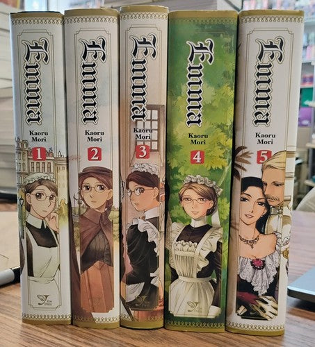 Emma 1-5 Manga New English Hardcover Yen (5 Books) 10