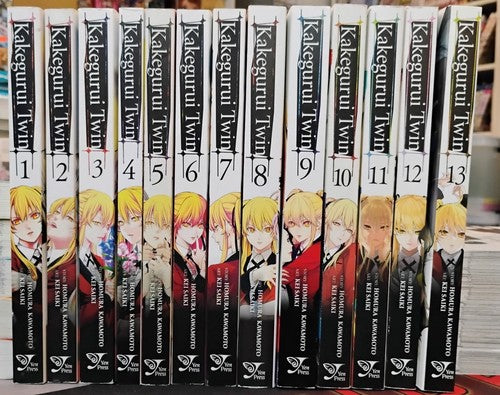 Kakegurui Twin 1-13 Manga New English 10