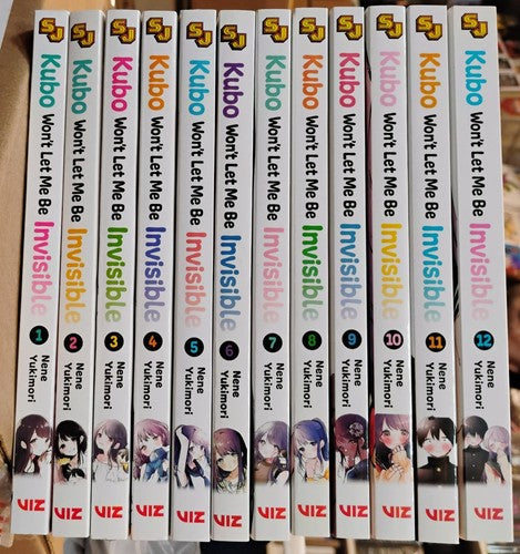 Kubo Won't Let Me Be Invisible 1-12 New English Manga 10