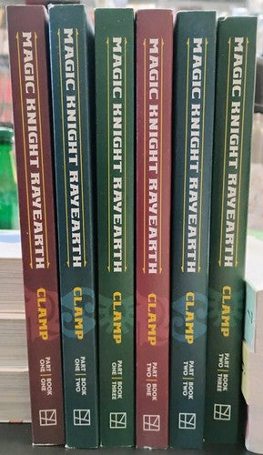 Magic Knight Rayearth 1-6 Manga English New 10