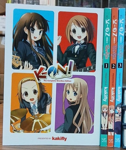 K-ON!: The Complete Omnibus + Shuffle 1-3 Manga Eng New 10