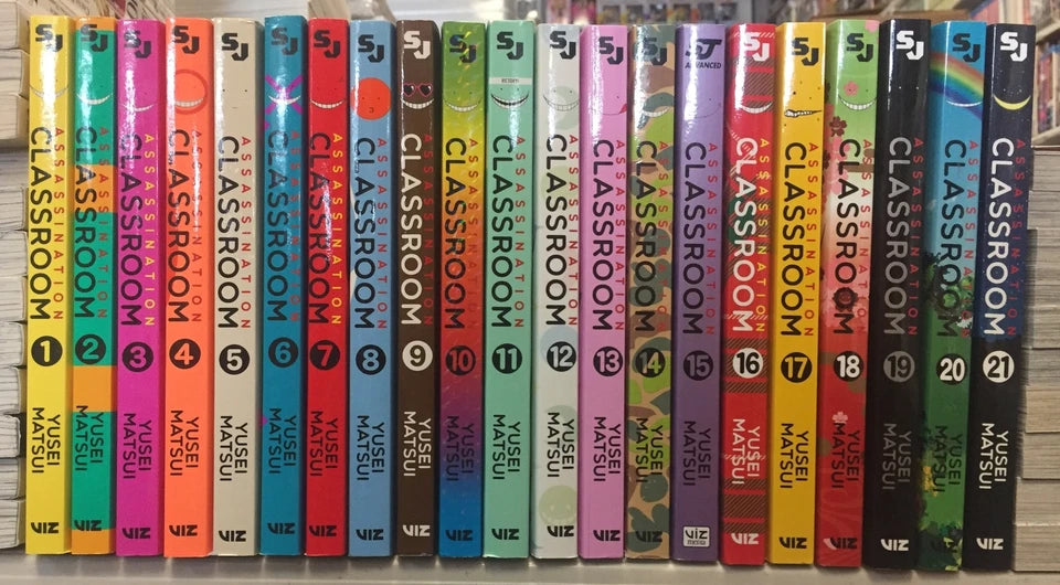 Assassination Classroom 1-21 Manga Box English New 10