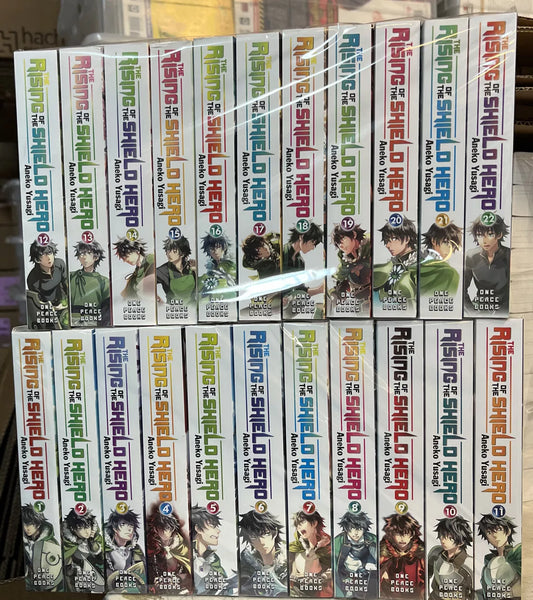 The Rising of the Shield Hero Light Novels 1-22 Latest Volume NEW ENGLISH